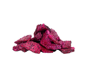 Darlac Farms 2026 - Rodajas de Fruta del Dragón Roja Dulce Liofilizada de Vietnam, 100% Natural, Crujiente y de Color Rosa Intenso, Certificación BRCGS - Product Image 1