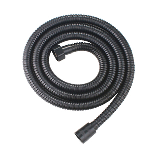 Tuyau de <span class=keywords><strong>douche</strong></span> en acier inoxydable <span class=keywords><strong>noir</strong></span> 304 Tube crypté électrolytique Pommeau de <span class=keywords><strong>douche</strong></span> <span class=keywords><strong>Douche</strong></span> en métal haute pression - Product Image 1