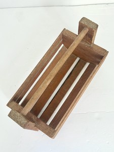 Modern Eco-Friendly Solid Wood Decor Storage <b>Basket</b> with Handles for <b>Shelves</b> Cabinets Countertops (Customizable Tolerance) - Product Image 6