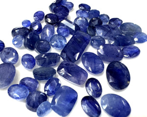 Zafiro Azul Natural Facetado de Alta Calidad, Piedra Suelta Certificada por Terceros, 6-15mm, Corte de Forma Mixta para Anillos y Colgantes de Joyería - Product Image 3