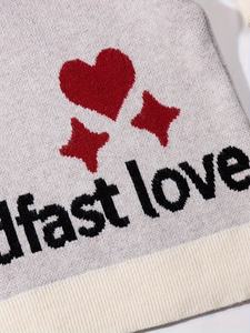 Pull en tricot décontracté à col rond avec motif jacquard personnalisé, 100% coton, pull en tricot ample pour homme - Product Image 6