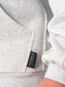 เสื้อฮู้ดดี้สีขาวเหล็ก คุณภาพสูง สตรีทแวร์สั่งทำพิเศษ ลายพิมพ์นูนโลโก้ 3 มิติ สำหรับฤดูใบไม้ผลิ ผลิตจากโพลีเอสเตอร์/คอตตอน สีพื้น ไซส์ XL - Product Image 5