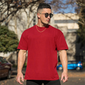 Men's <b>Black</b> Cotton <b>Short</b> Sleeve T-Shirt O-Neck Regular Fit Casual Jersey Knitted Breathable Solid Color Blank Design - Product Image 5