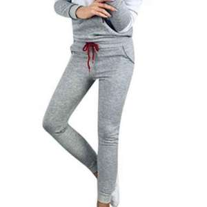 Conjunto Deportivo de Diseño Personalizado, Corte Ajustado, para Hombre y Mujer, 100% Algodón, al por Mayor, para Ejercicio en Invierno - Product Image 4