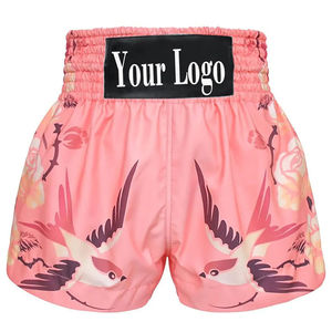 Pantalones Cortos de Muay Thai Personalizables para Hombre, Color Verde Oliva Sólido, Satén, Cintura Alta Elástica, Transpirables, Ropa Deportiva de Boxeo MMA - Product Image 6