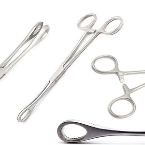 Meilleur prix, forceps manuel personnalisé pour maintenir les éponges, certifié CE Classe I pour la chirurgie et les pansements, par Blush Surgical Instruments - Product Image 4