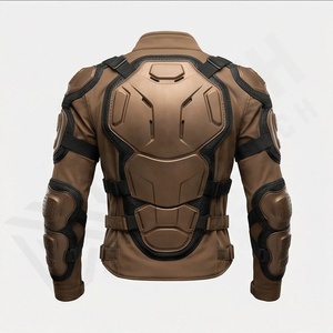 Manténgase protegido y con estilo con esta chaqueta de motociclista con armadura, hecha de textil de alta calidad e inserciones de armadura, para una protección completa. - Product Image 2