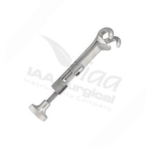 Instrumentos Ortopédicos Profesionales IAA SURGICAL INSTRUMENTS, Pinza de Sujeción Ósea Lowman, Instrumento de Acero Inoxidable de Grado Médico - Product Image 6