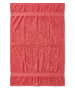 AAN Overseas Ventures OEM Vente en gros Serviettes de bain et de visage de luxe en coton 100% tricoté, couleur unie, douces et absorbantes - Product Image 1