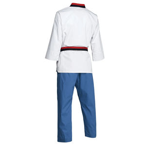 Uniforme de Taekwondo de Peso Medio para Adultos, de Algodón y Poliéster de Alta Calidad, del Mejor Proveedor, para Entrenamiento, Servicio OEM - Product Image 3