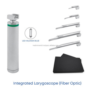 Set de Laringoscopio de Fibra Óptica Miller con 5 Hojas Rectas con Caja, Instrumento Veterinario, CE ISO OEM ODM, Venta al por Mayor - Product Image 4