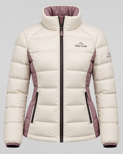 Best Selling Crop Bubble Jacket for <b>Women</b> Reflective Quilted Puffer <b>Coat</b> Thick <b>Padded</b> High Neck Design <b>Women</b> Crop Puffer Jacket - Product Image 1