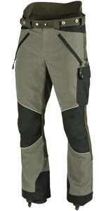 Pantalon de chasse vert olive pour homme avec poches latérales, respirant, en polyester et coton, vêtements tactiques d'extérieur, saison printemps - Product Image 3