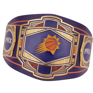 เข็มขัดแชมป์ฟีนิกซ์ ซันส์ แบบปรับแต่งได้ เข็มขัดบาสเกตบอลและมวยปล้ำคุณภาพสูง เข็มขัดแชมป์กีฬาสำหรับนักสะสมและแฟนๆ - Product Image 4