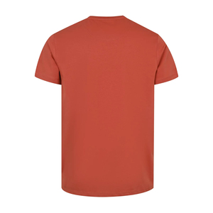 T-shirt Homme 100% Coton Lourd 200g en Tissu Peigné, Col Rond, Tricoté, Sérigraphié, Respirant, Coupe Ample, Logo Frontal, Vierge - Product Image 1
