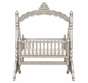 Compre una Impresionante Cuna de Madera para Bebés para Grandes Ceremonias, Elegante Cuna Decorativa de Madera para Bebés para Ceremonias y Eventos en Estados Unidos - Product Image 2