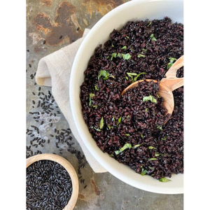 Arroz Negro de Primera Calidad, Grano Entero Natural, Rico en Antioxidantes, Opción de Alimento Saludable para una Dieta y Vida Plena - Product Image 1