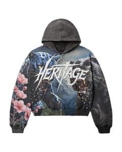 Sweat-shirt à capuche décontracté personnalisé de haute qualité, tissu doux 100% coton, respirant, léger, écologique, coupe confortable - Product Image 1