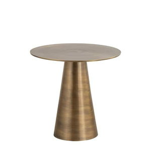 Contemporary Brass Coffee <b>Table</b> <b>Round</b> Top Modern Metal Frame Living Room Furniture Handmade Design <b>Side</b> <b>Tables</b> - Product Image 1