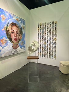 Décoration murale artisanale en résine, chaîne à maillons, ornement mural décoratif exclusif pour les intérieurs de maison - Product Image 3