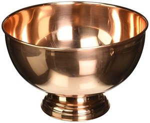 Bol à punch en cuivre martelé, bol de service classique pour les boissons, pour bar à domicile - Product Image 6