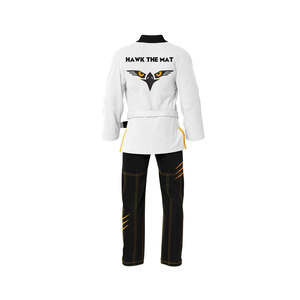 Kimono de Jiu Jitsu Brasileño Personalizado con Logotipo, 100% Algodón, 350g 450g 550g, Unisex para Adultos, Gracie Barra, Tatami, Shoyoroll - Product Image 6