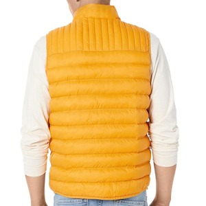 Gilet matelassé pour homme de qualité supérieure, manteau d'hiver en duvet jaune, sans manches, fermeture éclair, imperméable, pour garçons - Product Image 3