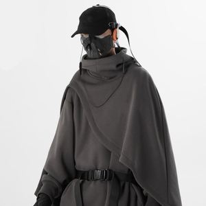 Sudadera con Capucha y Máscara Unisex 2025, Tejida en Algodón 100%, Estilo Gótico, Otoñal, Talla Grande, Resistente al Viento, con Logotipo Personalizable, Estilo Urbano - Product Image 6