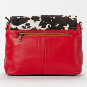 Femmes Unique imprimé Animal en cuir recyclé bandoulière fourre-tout sac à main élégant Western à la mode épaule fronde sac de messager nouveau - Product Image 3