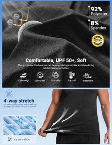 Débardeur de sport pour homme, coupe oversize, sans manches, coupe musclée, léger et respirant, pour l'entraînement, personnalisable avec logo, en gros - Product Image 5