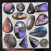 Cabochon multi-quartz naturel, pierre lâche chatoyante pour la fabrication de bijoux, fourniture pour anneaux et pendentifs faits à la main, taille coussin, certifié par une tierce partie