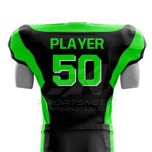 Uniforme de Fútbol Americano de Tela Suave con Diseño Personalizado, Precio Económico y Alta Venta, para Venta en Línea - Product Image 5