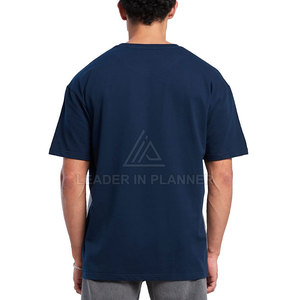 Camiseta Oversize de Algodón 100% con Diseño Único Estampado, Ajuste Holgado, Bajo MOQ, Gran Venta para Hombre - Product Image 2