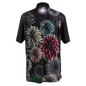 เสื้อโปโลซับลิเมชั่นสำหรับผู้ชาย ออกแบบมาเพื่อไลฟ์สไตล์แอคทีฟ มาพร้อมผ้าระบายอากาศได้ดีและลายพิมพ์ที่ไม่ซีดจาง - Product Image 3
