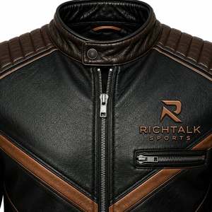 Veste en cuir véritable pour homme, chaude pour l'hiver, écologique, séchage rapide, confortable, respirante, qualité supérieure, sur mesure - Product Image 4