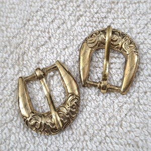 medieval Vintage Floral Pin <b>Belt</b> <b>Buckle</b> solid brass Decorative <b>Buckle</b> for Western TT-7935 - Product Image 3