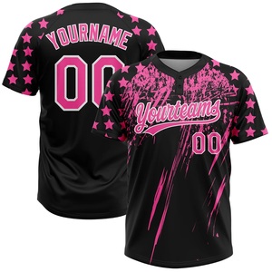 Camiseta de Softbol Fastpitch Personalizada Premium, 100% Poliéster Sublimado, Ropa de Equipo con Logotipo Personalizado, Color y Talla a Medida, Venta al Por Mayor de Fábrica - Product Image 2