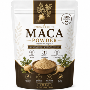 OEM Bulk Wholesale Maca Powder 100% Pure Natural Maca Root Powder (Lepidium Meyenii) Superfood for Smoothies & Functional Foods - Product Image 1
