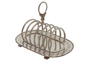 Top Quality Large Aluminum Metal <b>Toast</b> <b>Holder</b> Bread Rack Luxury Design Elegant Durable Stand for Home Kitchen - Product Image 3