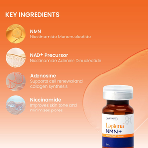 Suero Facial Lapiena NMN Plus con Niacinamida, Antienvejecimiento, Blanqueador, Reparador, Hidratante, Elasticidad, Solución para el Cuidado de la Piel - Product Image 2