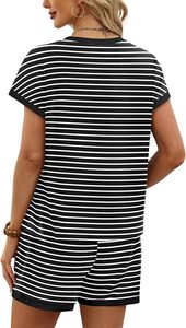 Autumn Casual 2 Piece Fitness Outfit Printed O Neck T-<b>Shirt</b> Skirts Shorts Set Cropped Above Knee <b>Y2K</b> Women Clothing - Product Image 6
