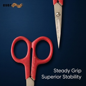 Taiwan Stainless Steel DIY Scissors 6" Smooth <b>Edge</b> Nylon Handle OEM for Tailor Use-Sewing & Embroidery - Product Image 5