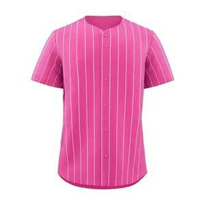 Camiseta de béisbol personalizada de alta calidad, 100% poliéster, uniforme de equipo, en venta - Product Image 2