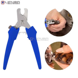 Medic Instrument 6 Pcs Pet First Aid Kit Emergency Veterinary Care Set with <b>Nail</b> Clipper Bandage Scissors Tweezers <b>Case</b> - Product Image 6