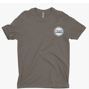 Bulk Plain 4.3 oz <b>Ringspun</b> Cotton Jersey Tee Wholesaler Custom Logo T-Shirts-GIPTIGHT FITNESS Men's Short Sleeve Eco-Friendly - Product Image 1