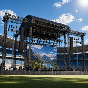 Cilindro eléctrico de elevación rápido para estructuras de escenario, truss desmontable y combinado para elevación de techos de escenarios en conciertos/carnavales al aire libre - Product Image 6
