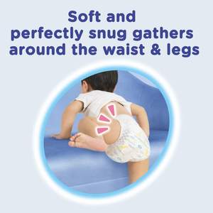 Moony Couches Air Fit Tape Couches bébé jetables en coton de haute qualité 56 pièces par paquet de 4 paquets de taille moyenne 2025 vente en gros - Product Image 6