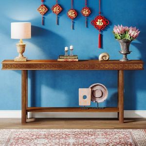 Wooden <b>Console</b> <b>Table</b> for Sofa Entryway or Accent Placement - Product Image 5
