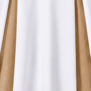 <b>Gold</b> Panel Cheerleading <b>Skirt</b> Pleated Athletic Team Uniform Bottom Performance Sportswear Training Competition Apparel for Cheer - Product Image 5