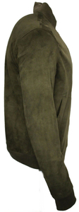 Veste en cuir véritable noire classique et élégante pour homme, imperméable, respirante, style streetwear, toutes tailles, logo personnalisé, fermeture éclair - Product Image 3
